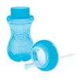 thumbnail image 5 of (3 pack) Nuby Easy Grip Soft Straw Sippy Cup, 10 fl oz, Aqua Blue, 5 of 11
