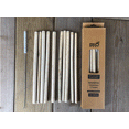 thumbnail image 3 of Bio Mart Leaf Bamboo Drinking Straw | 100% Natural | Eco-friendly | Heavy Duty & Re-usable Backyard Compostable | Disposable | Biodegradable |Theme Party, Wedding |Bamboo Straw|Pack of 4 or 10 ), 3 of 4