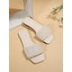 thumbnail image 4 of Women's Flat Sandals Plus Size Summer Beach Slippers With Rhinestone Decoration, 4 of 5