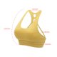 thumbnail image 5 of Toystoory Sujetador deportivo para mujer, elástico sin costuras, acolchado para yoga, correr, Fitness, entrenamiento Uniforme atlético amarillo M, 5 of 6
