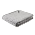 thumbnail image 2 of True North by Sleep Philosophy Plush Heated 50x70" Throw with Built-In Control - Grey, 2 of 4