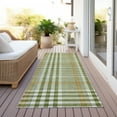 thumbnail image 6 of Addison Rugs Chantille Indoor/Outdoor Transitional Geometric, Abstract Olive Washable Runner Rug, 2'3" x 7'6", 6 of 6