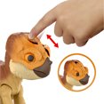 thumbnail image 4 of Jurassic World Rebirth Primal Protector Aquilops Dolores Interactive Dinosaur Toy, Attack & Sounds, 4 of 7