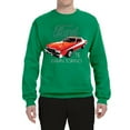 thumbnail image 2 of Wild Bobby, Ford '76 Gran Torino Vintage Car Cars and Trucks Unisex Crewneck Graphic Sweatshirt, Kelly, 2XL, 2 of 3