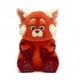 thumbnail image 2 of Muñeco de peluche de mapache rojo de 13 pulgadas, muñeco de peluche de panda rojo que gira, regalos de cumpleaños para niños, 2 of 7