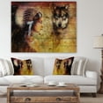 thumbnail image 4 of Design Art - Woman with Wolf, 4 of 5