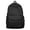 Black, variant on Ins Style Plaid Backpack Large Capacity Casual Nylon Daypack for Daily Travel 1pc 5 Colors