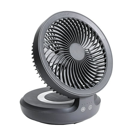 Edon Desktop Electric Fan Foldable Table Fan with 4 Speeds/4000Mah ...