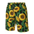 thumbnail image 4 of Fotbe Sunflower 1 Trajes de Baño Estampados para Hombre, Shorts de Verano de Secado Rápido, Ropa de Playa, Bañadores-Medium, 4 of 6