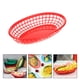 thumbnail image 3 of 12 cestas de plástico para patatas fritas, cestas de almacenamiento con forma de barco y bandeja para aperitivos de frutas., 3 of 5
