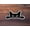 1pcs, variant on Peeking Cat Car Bumper Black Cat Waterproof Sticker
