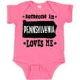 thumbnail image 3 of Inktastic Someone in Pennsylvania Loves Me Boys or Girls Baby Bodysuit, 3 of 5