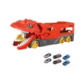 thumbnail image 2 of Juguete de pista de transporte de dinosaurios, novedad para niños de 3 años, regalo de cumpleaños Rojo, 2 of 9