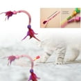 thumbnail image 3 of Juguete Para Gatos. Juguete Interactivo Para Gatos Con Plumas. Juguete Para Gatos. Autoempleo Con, 3 of 3