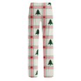 thumbnail image 4 of Lumtrix Christmas Pajama Pants For Women Soft Comfy Pants Sleep Bottom Cute Funny Plaid Graphci Pajamas Bottoms Pink XL, 4 of 6