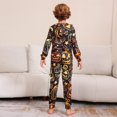 thumbnail image 5 of GYRATEDREAM Matching Family Pajamas Set for Halloween Pumpkin Holiday Costumes Long Sleeve Hooded Jumpsuit for Women/Men/Kids Family Matching Pajamas Onesies for 4-5Y(Kids) Orange, 5 of 9