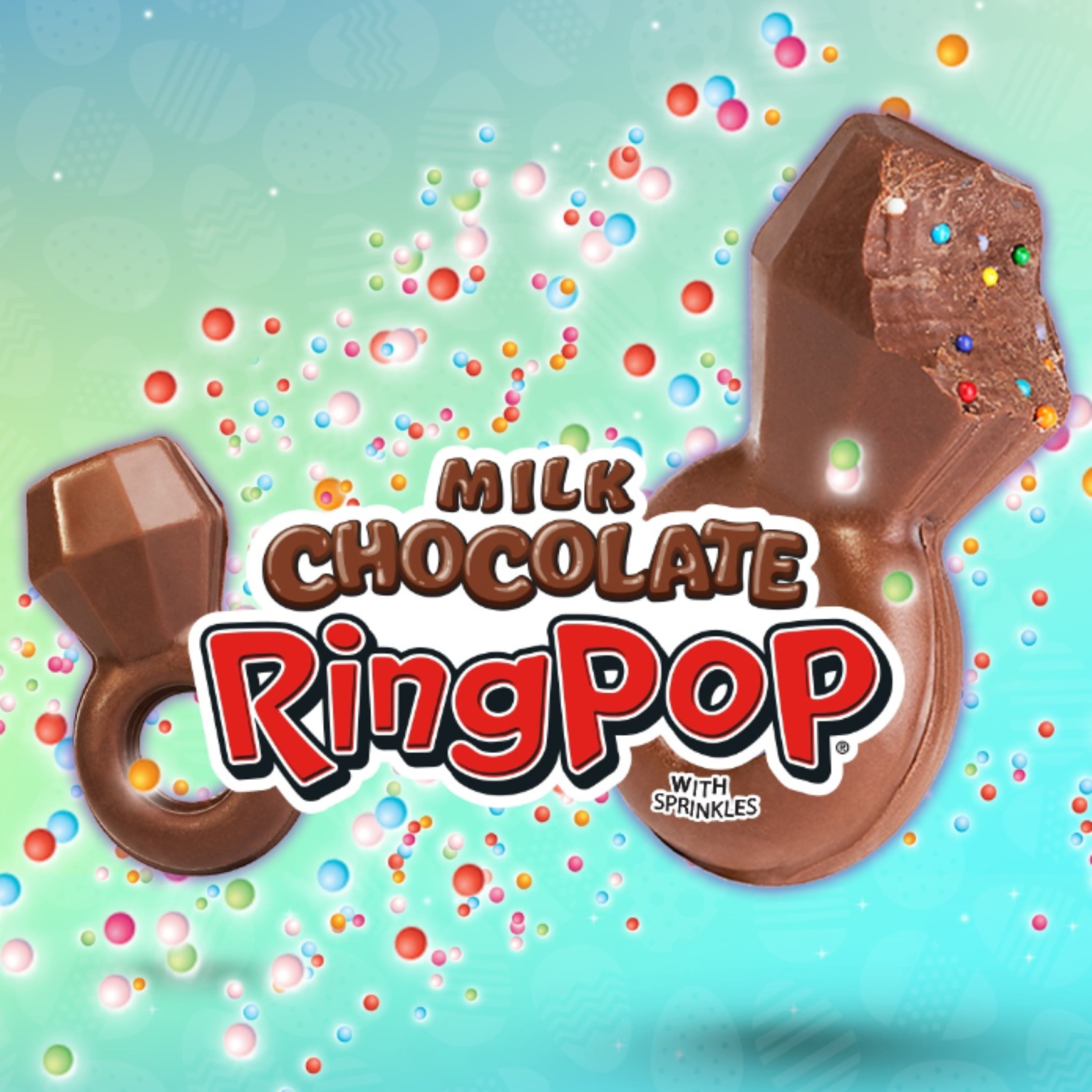 Milk Chocolate Ring Pop (2) - Snack chocolate distribution
