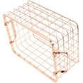thumbnail image 6 of YEAHIBABY Iron Storage Basket, Golden, Wire, Nordic Style, Portable with Handle, 6 of 8