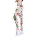 thumbnail image 2 of Ckdifva Christmas Trees and Snow Yoga Pants with Pockets for Women Workout Athletic Yoga Leggings, 2 of 7