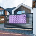 thumbnail image 4 of Lsque Violet Pattern Party Banner, Festive Banner , Holiday Celebrations and Events for Carnival Birthday Party Festival Decorations-Small, 4 of 8