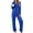 D-Blue, variant on Womens Pajamas Sets Fall Soft Pjs Lounge Sets Long Sleeve Button Down Tops and Pants 2 Piece Outfits Ladies Lace Sleepwear