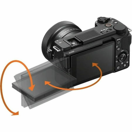 Sony - Alpha ZVE10 II: APS-C Content Creators’ Camera Kit - Black