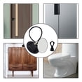 thumbnail image 3 of de seguridad magnética sin tornillos, seguro ños, tapón de antiatrapamiento, buena viscosidad, plástico multiusos para puerta de Negro perfecl Cerradura de seguridad, 3 of 8