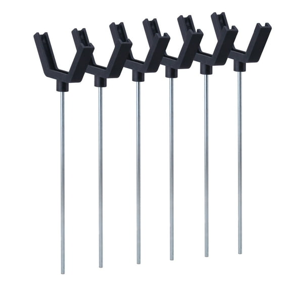 6 Pack Clay Shooting Target Holder Stakes