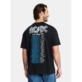 thumbnail image 3 of AC/DC Men's & Big Men's Graphic Mineral Wash Band Tee with Short Sleeves, Sizes XS-4XL, 3 of 5