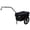 59.80" L x 24.80" W x 31.80" H – 600D Cover, variant on LuckyNote Bike Cargo Trailer with Support Bar, 900D PVC Waterproof Cover, Removable Box, Utility Wagon for Shopping Camping, Black