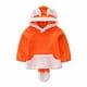 thumbnail image 1 of Sudadera Para Niños Pequeños Bebés Niños Otoño Invierno Estilo Animal Fleece Pullover Suéter Con Capucha Top Naranja Odeerbi LM103-6907, 1 of 9