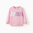 thumbnail image 6 of PatPat Girls Clothes Toddler Sweatshirts 2 Piece Top & Pants Set Kids Long Sleeve Fall Pullover and Joggers School Outfits Sets, Pink, 4-5 Years, 6 of 13