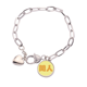 thumbnail image 1 of Pulsera Unbranded Wenren chino Apellido personaje China Cadena de corazón joyería encanto moda, 1 of 3