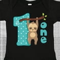 thumbnail image 4 of Inktastic Baby Sloth 1st Birthday Boys or Girls Baby Bodysuit, 4 of 5