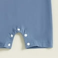 thumbnail image 7 of JUMESG Baby Boy Clothes Summer Baby Short Sleeve Bodysuit One-Piece Baby Clothes 0 3 6 9 12 18 24 Months,Dark Blue 6-12 Months, 7 of 7