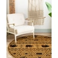 thumbnail image 3 of Rugs.com Pioneer Collection Rug – 5 Ft Round Cedar Medium-Pile Rug Perfect For Kitchens, Dining Rooms, 3 of 9