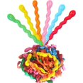 thumbnail image 1 of 100 Uds. Globos en espiral de látex de 40 pulgadas, globos de fiesta de arcoíris largos retorcidos, globos de helio nacarados para cumpleaños, Baby Shower, 1 of 5