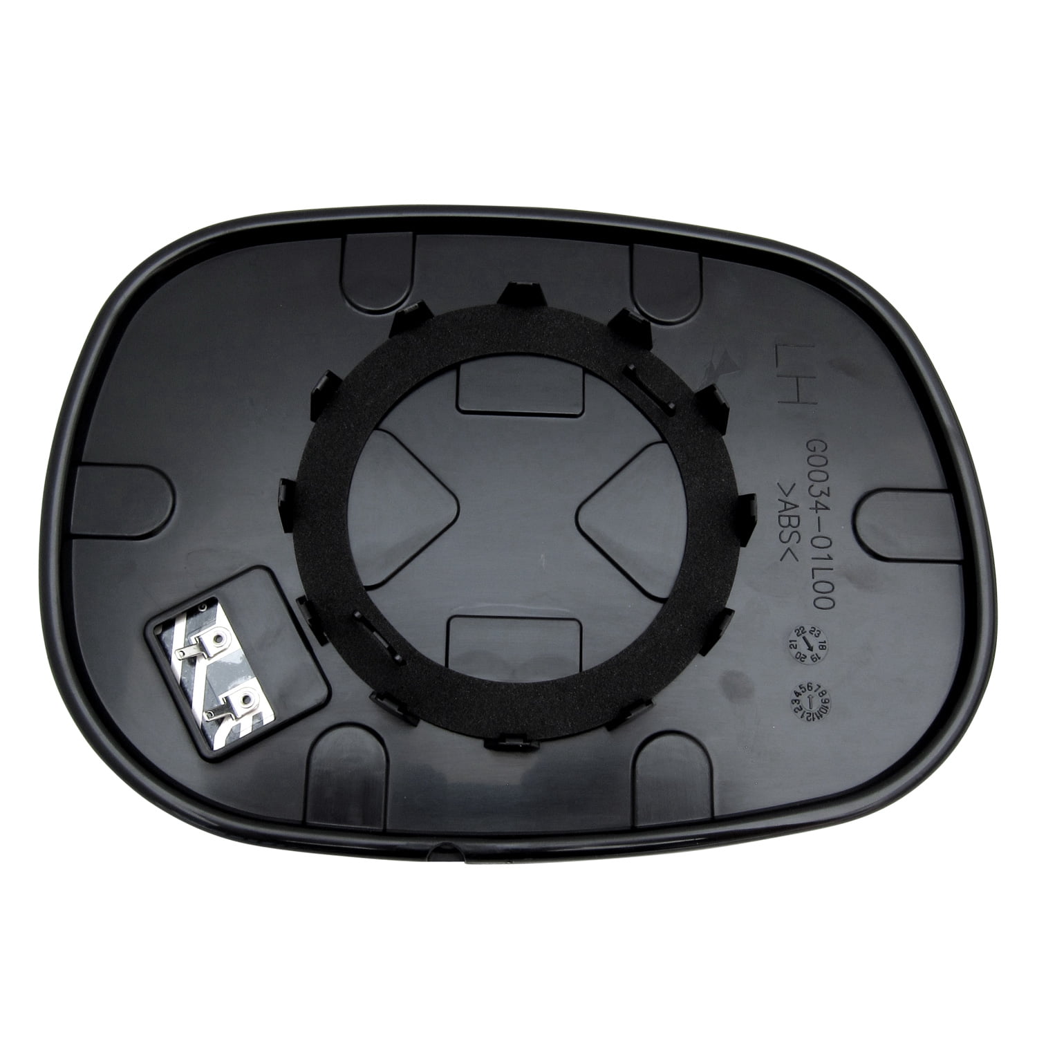 Rugged TUFF Driver Side Mirror Glass Replacement for 97-04 Dakota, Durango, RAM 1500, 2500, 3500 (Heat Defrost)