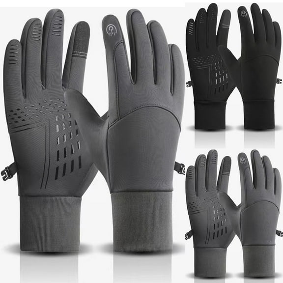 UTSJKR Rechargeable Heated Touchscreen Gloves for Women Men Waterproof Ski Electric Heating Glove Paw Pattern Motorcycl Hands Black