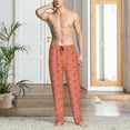 thumbnail image 5 of Mens Pajama Pants - Soft Sleep & Lounge Pants for Men, Bell Pepper hilarious Cuteness Casual PJ Bottoms Pants with Pockets, 5 of 5