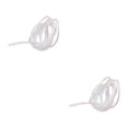 thumbnail image 1 of Eigraketly 4M Mylar Braid Tubing Braided White Materials Fly Pearlescent Tying 4 mm 2Conjunto, 1 of 1