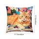 thumbnail image 3 of Fasiaou 1 Counts Artistic Abstract Style Pillow Cover Floral Print Sofa Bedroom Decor Cushion Case Soft Nylon Spandex Washable Home Living Room Accent, 3 of 6