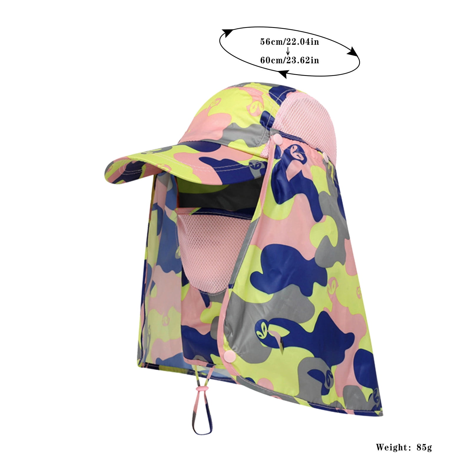 Lot De 2 Chapeaux Bob Brodés Love – Protection Solaire, Coton, Réglables, Pour Femmes