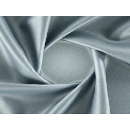 Powder Blue viscose modal satin weave fabric ~ 44quot; wide.(58)