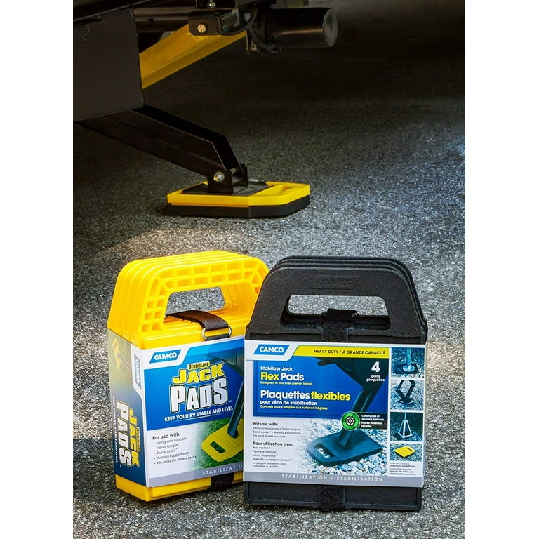 Blockaholic RV Leveling Blocks - Pads - With Built-in Ramps And Quick Release Carrying Strap (10 Pack - Foto 9