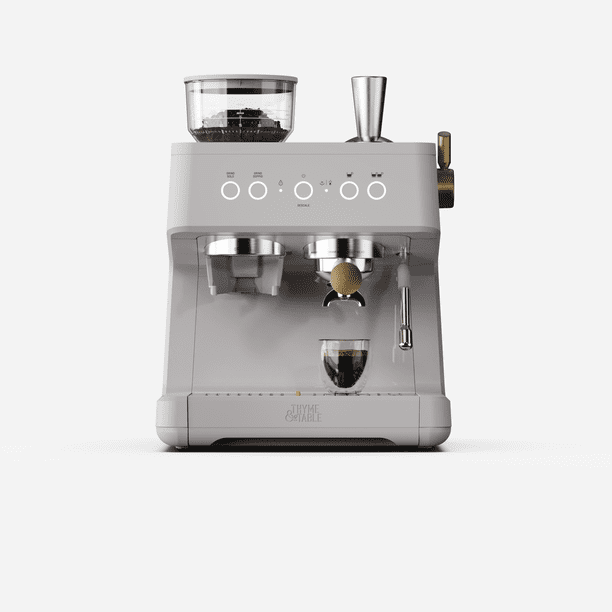 Free Shipping! Thyme & Table Espresso Machine, Sand White with