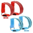 thumbnail image 2 of OULII Bracelets Lumineux LED Rechargeables Bracelets Clignotants Rouges Lumineux en Nylon Confortables Légers pour Usage Quotidien 2 Pcs 12.5po X 1.2po, 2 of 8