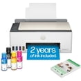 thumbnail image 1 of HP Impresora todo en uno Smart Tank 5103 inalámbrica, 2 años de Tinta y 100 Hojas de Papel fotográfico Incluidas, Impresión, Escaneo, Copia, Negro y Color, Wi-Fi, para Hogar y Oficina en Casa, 1 of 5