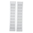 thumbnail image 2 of Aluminium Alloy Rectangular Ventilation Grille Plate for Cabinet Shoe Closet Vent, Ventilation Cover for RVs Campervans, 2 of 7