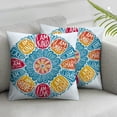 thumbnail image 2 of Wuche  Boho Pillow Covers  Rainbow Decorative Throw Pillow Covers Grateful Confident Loved Pillowcase for Bedroom Room Decor Couch Sofa Bed Home Decor Gifts Pack of 2  Multiple specifications, 2 of 6